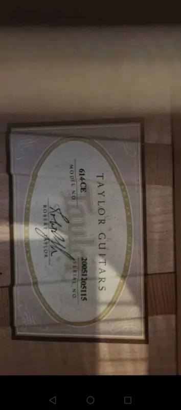 гитара Taylor 614 ce