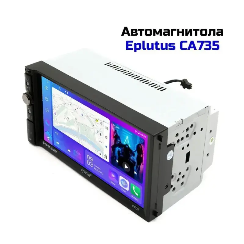 ОРИГИНАЛ автомагнитола 2 DIN 7'' Eplutus CA735 Android 12 память 4/64 Гб