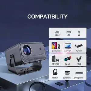 Профессиональный Android Smart проектор VisionX CY900 Pro Доставка