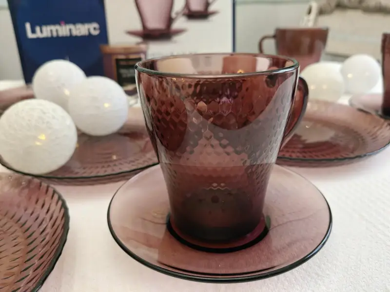 Чайный набор Luminarc / десертные тарелки Luminarc