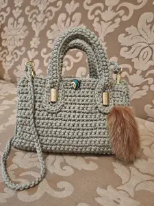 Сумка вязаная новая ручной работы