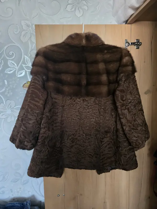 Норковый полушубок