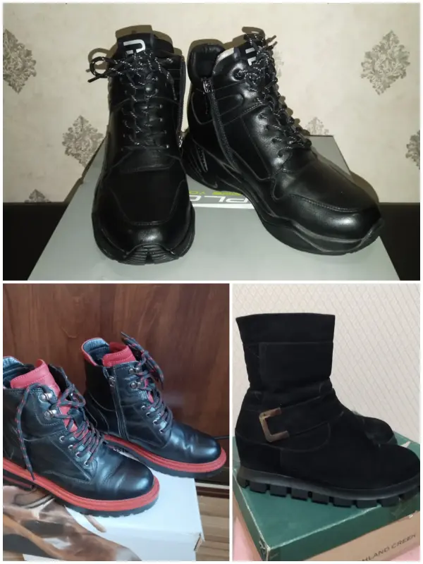 Ботинки деми-зима р-р 37-38