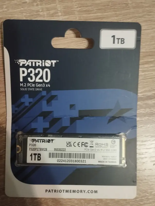 Ssd patriot p320 1tb