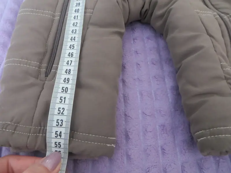 Очень тёпленький деми комбез р.68 (на сейчас)