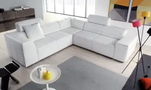 Etap Sofa угловой диван кожа натур