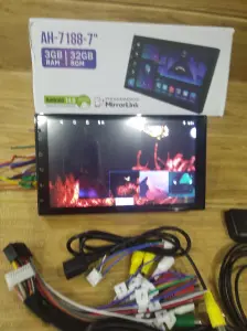 2 DIN AS. Магнитола Android, 2/32 GB 7 дюйм