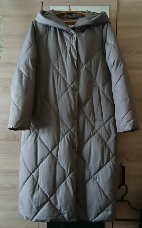 пальто зимнее женское пуховик