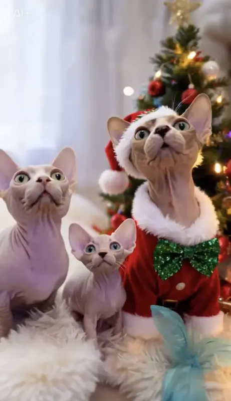 Канадский Сфинкса котята Ген разноглазия