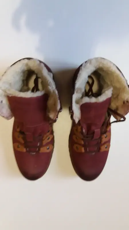 Ботинки  зимние женские натур. р. 37