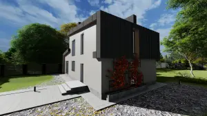 проект современного дома в Боровлянах