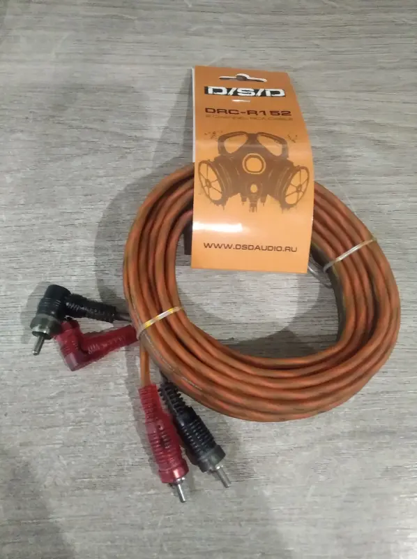 Кабель РСА тюльпаны для сабвуфера