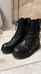 Ботинки зимние женские натуральная кожа