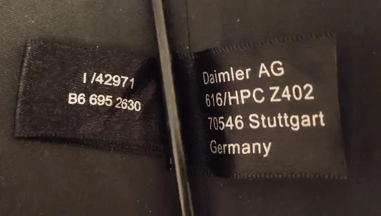 Зонт Mersedes-Benz: большой, семейный, фирменный подарок от автозавода Daimler AG Stuttgart Germany