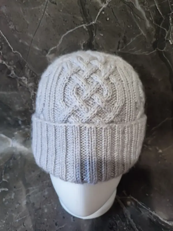 Комплект шапка, шарф и варежки