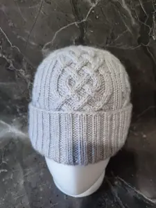 Комплект шапка, шарф и варежки