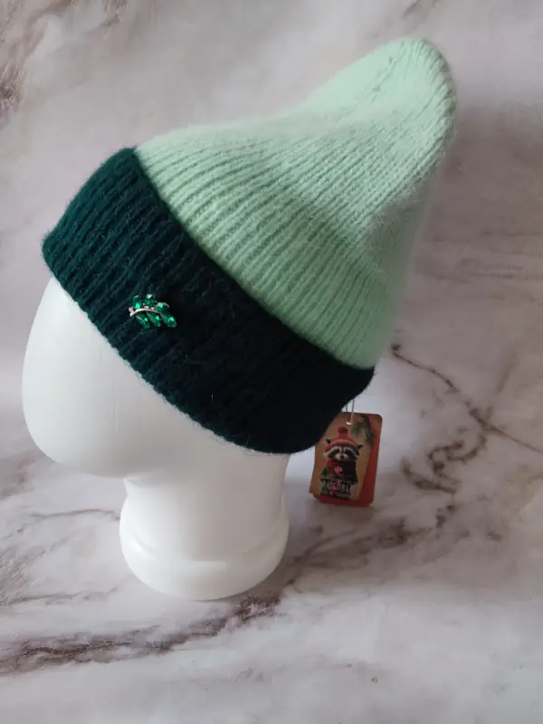 Шапка из пуха норки