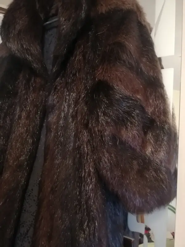 Шуба нутрия стриженная Италия 