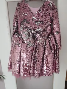 платье с пайетками