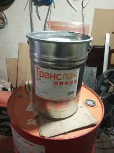 Краска полиуретановая 20 кг.