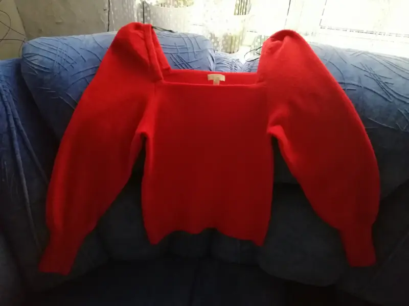 Оригинальный шерстяной джемпер