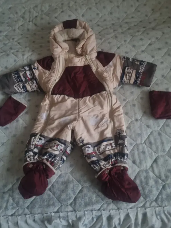 Комбинезон зимний до 1 года