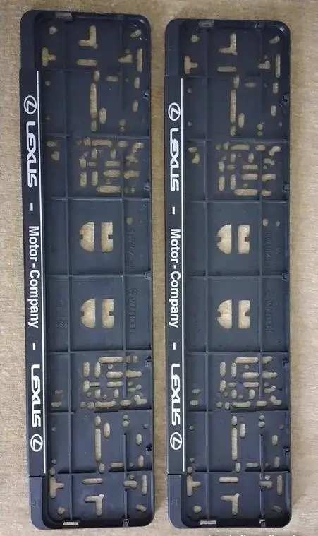 Таблицы под номерной знак ''LEXUS'' (2 шт.)