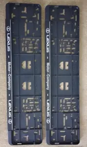 Таблицы под номерной знак ''LEXUS'' (2 шт.)