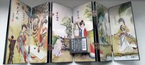 Настольная ширма, дерево, Китай.