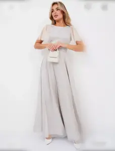 Платье нарядное вечернее с блестками в пол