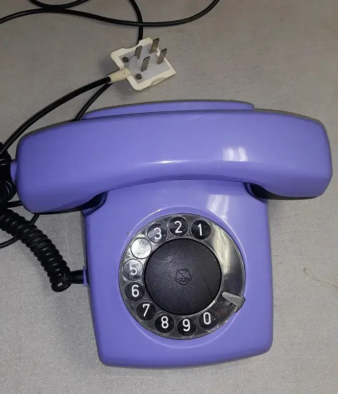 Аппарат телефонный стационарный, дисковый, проводной, настольный СПЕКТР-3