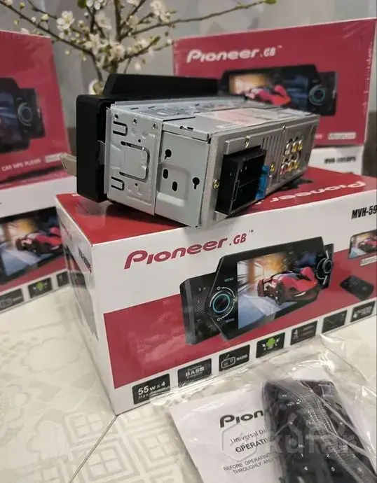 Автомагнитола 1 din экран 5" Pioneer блютуз