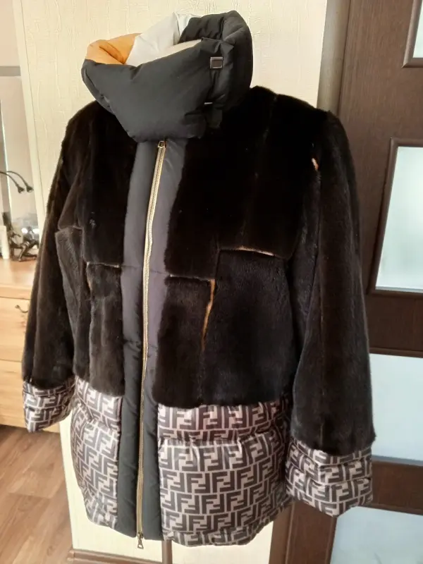 Шуба норковая Блэк Лама