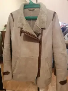 Франция дубленка натуральная кожа