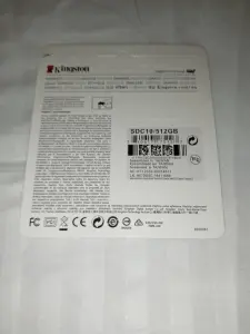 Карта Памяти Kingston Micro-CD 512 Гб НОВУЮ