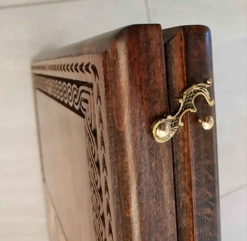 Подарочный набор Hарды + шахматы ручной работы