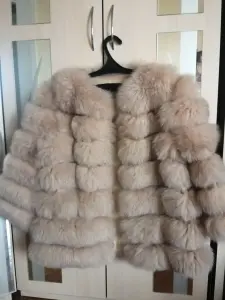 ШУБА ПЕСЕЦ  АВТОЛЕДИ ТРАНСФОРМЕР 3/1 НАТУРАЛЬНАЯ