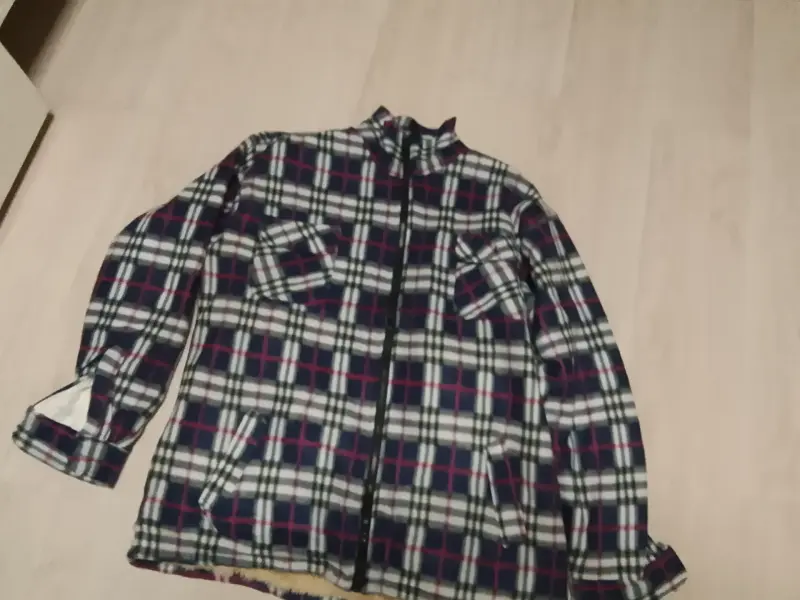 Новая рубашка утеплённая р 54/60