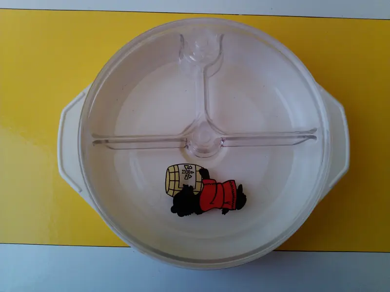 Тарелка с подогревом