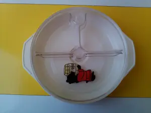 Тарелка с подогревом