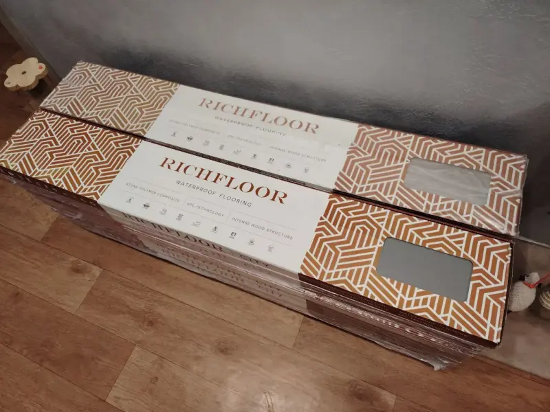 Пол виниловый Richfloor SPC Сити Акташ 4V CТL1-11