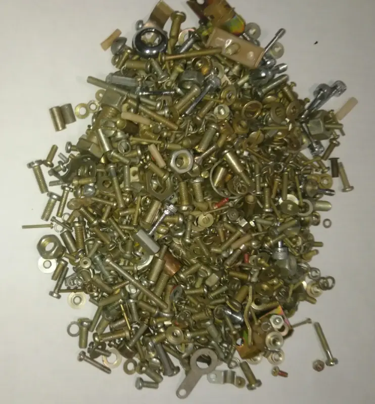 винтики, гаечки, шайбочки М4, М3, М2,5, М2