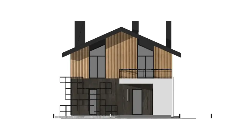 услуги архитектора в Пуховическом районе (Новопольский с/с), заказать проект двухэтажного дома