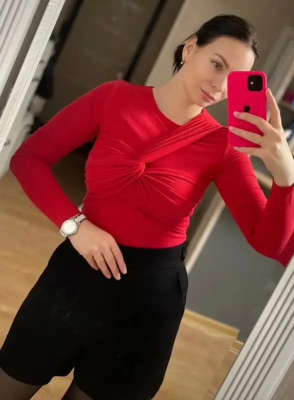 Женский лонгслив