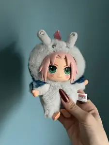 Наруто лабубу, мягкий брелок