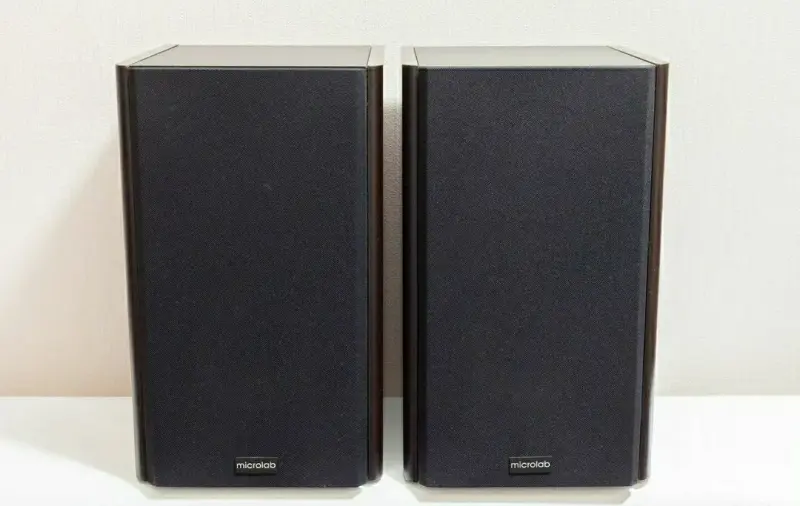 Колонки Microlab SOLO-2 mk-2 темное дерево