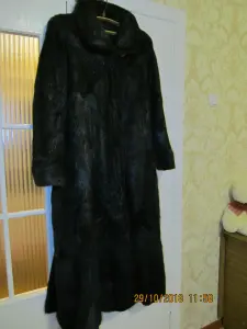 Шуба женская, мех нутрия, размер 50