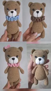 Игрушки ручной работы,  мишка