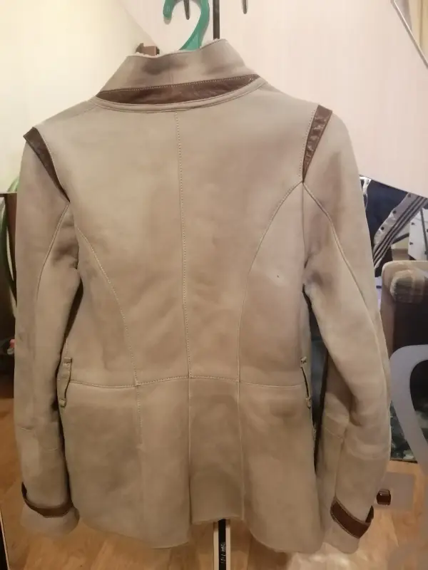 Франция дубленка натуральная кожа