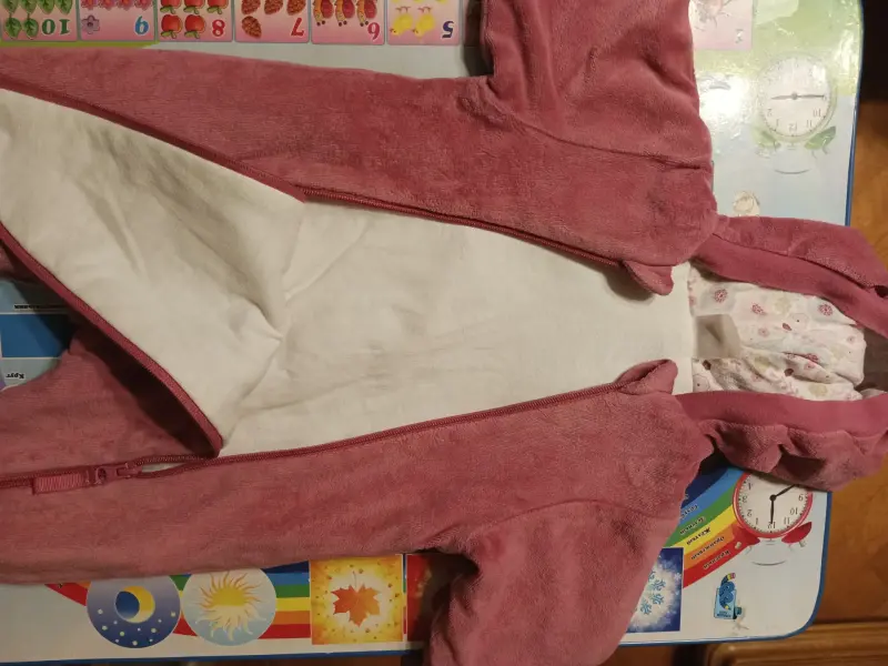 Комбинезон флисовый BabyGo 74 см